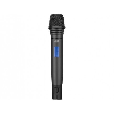 Monacor TXS-606HT/2 Mikrofon doręczny z wbudowanym nadajnikiem wieloczęstotliwościowym, 672.000-691.975MHz